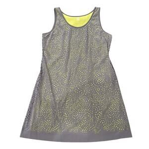Title Nine Nimblene Eyelet Illusion Sleeveless Active Dress Size L